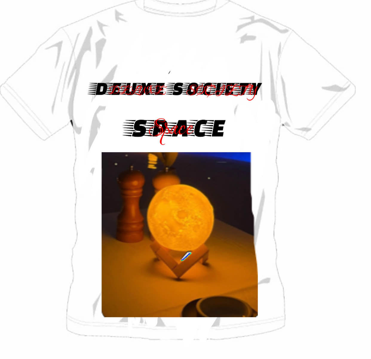 Premium Space white T-shirt